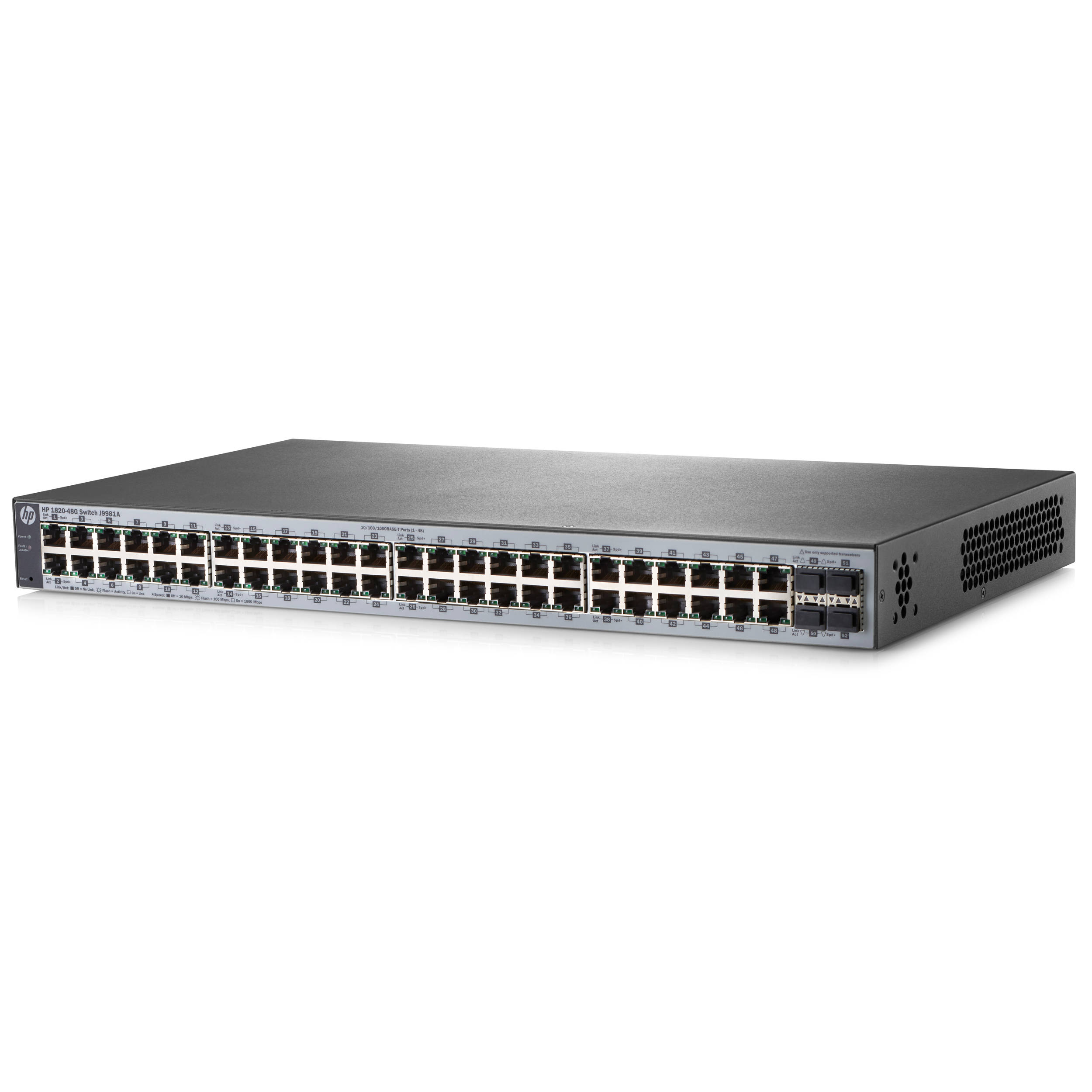 HPE OfficeConnect 1820 48G Switch (J9981A) Managed with 4 SFP Ports