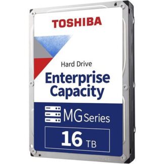 Toshiba Enterprise 16TB 7200RPM 512e 3.5" SATA Desktop Hard Drive  MG08ACA16TE