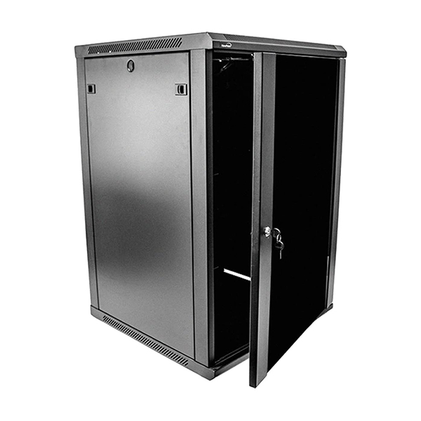 Tuffrack Wallmount Cabinet 27RU W-600 x D600mm Glass Door – XBSAsia I.T ...