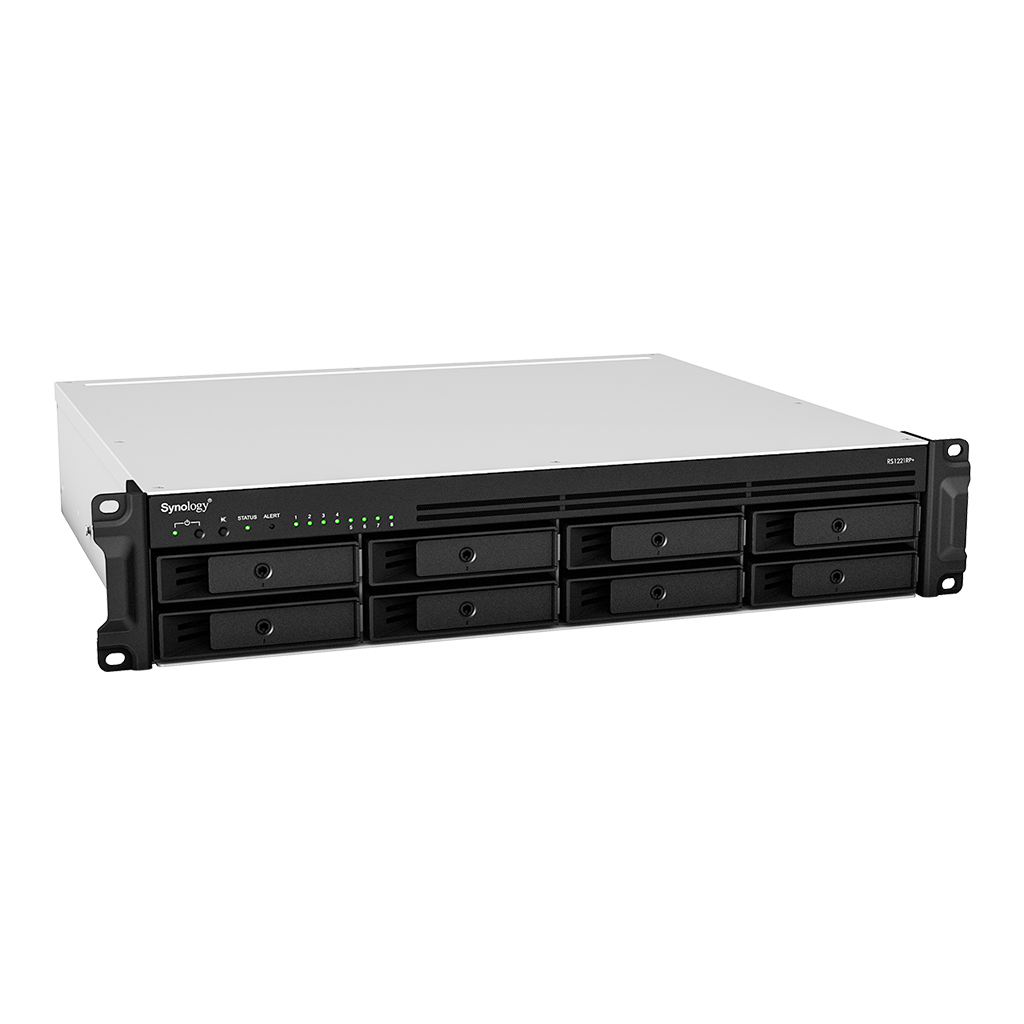Synology RackStation RS1221RP 8 Bay NAS Enclosure AMD RyzenTM V1500B synology-rackstation-rs1221rp-8-bay-nas-enclosure-amd-ryzentm-v1500b