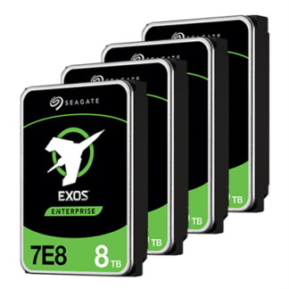 SEAGATE Enterprise 8TB EXOS 7E8 HDD 512E/4KN 3.5 SATA, NON-SED 7200RPM 256MB
