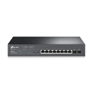 Tp-link,JetStream 10-Port Gigabit Smart Switch with 8-Port PoE+ (TL-SG2210MP)