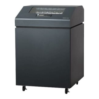 Printronix P8000 Line Matrix Printer 500 lpm Cabinet, Fixed Fence Front Paper Tray, Standard