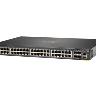 Aruba 6300F 48-port 1GbE Class 4 PoE  Stackable Layer 3 switches  Managed SKU # JL665A