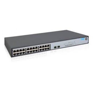 HPE OfficeConnect 1420 switch with 24 1GbE ports and 2 SFP ports (JH017A) Unmanaged