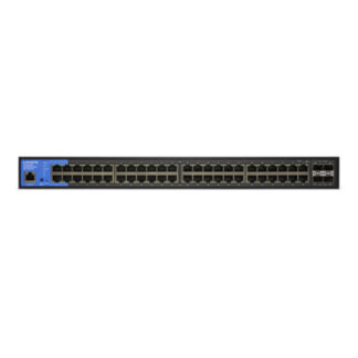 Linksys 48-Port Managed Gigabit PoE+ Switch with 4 10G SFP+ Uplinks 740W LGS352MPC