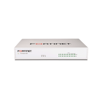 Fortinet FG-60F 10 x GE RJ45 ports (including 7 x Internal Ports, 2 x WAN Ports, 1 x DMZ Port) with 1 Year Lic
