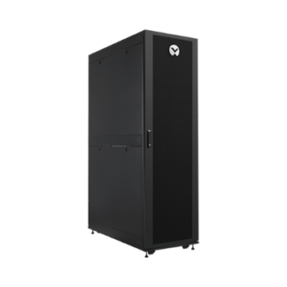 Vertiv VE Rack, Model: SR-V081120SF - 42Ux800Wx1100D, (01230844) Front single & Rear split Mesh Door