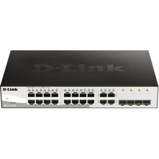 Dlink 20-Port Gigabit Smart Managed Switch DGS-1210-20 16 x 10/100/1000BASE-T ports. 4