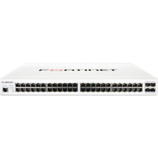 Fortinet FortiSwitch-148E L2+ managed switch with 48GE port + 4SFP