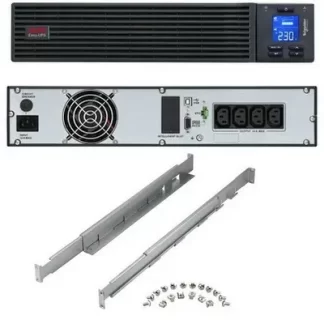 APC Easy UPS On-Line 2000VA/1800W, Rackmount 2U, W/Railkit SRV2KRIRK-E