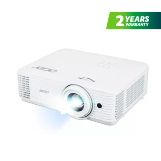 Acer X1528 Proiettore DLP Full HD 1080p – 5.200 Lumen, 10.000:1 Contrasto, 3D E Keystone Per Home Cinema E Ufficio (Bianco)