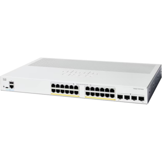 CISCO CATALYST 1200 24-PORT GE, 4X10G SFP+ Smart Switch (C1200-24T-4X)