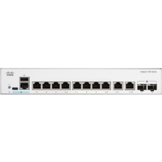CISCO CATALYST 1300 8-PORT GE, POE, EXT PS, 2X1G COMBO (C1300-8P-E-2G)