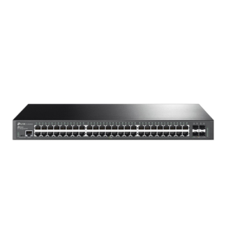 TPLink Omada SG3452X 48-Port Gigabit L2+ Managed Switch with 4 10GE SFP+ Slots