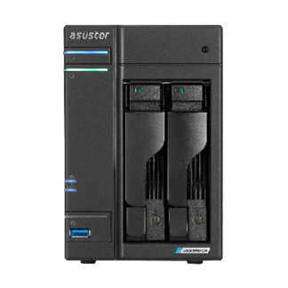 ASUSTOR NAS by ASUS, Lockerstor 2 Gen2 AS6702T V2 2-Bay Network Attached Storage(NAS)