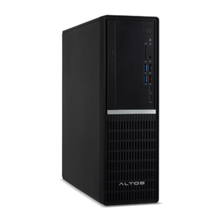 Acer Altos P10 F9 Desktop | Intel Core i5-14400 14th Gen Processor | Windows 11 Pro | 16GB DDR5 4400MHz RAM (Upgradable to 128GB) | 1TB M.2 2280 PCIe Gen4 SSD + 4TB 7200RPM HDD | NVIDIA GeForce RTX 3050 6GB GDDR6 Graphics | Wi-Fi 6E + Bluetooth 5.3 | 500W Power Supply | Internal Speaker | 3-3-3 Warranty