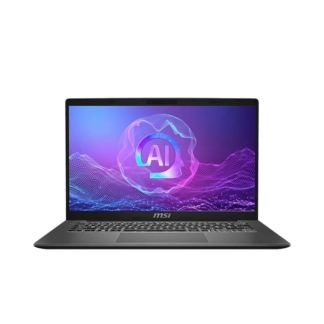 MSI Modern A14 AI+ F3HMG-039PHNN (Platinum Gray) with MS Office Home 2024 Laptop